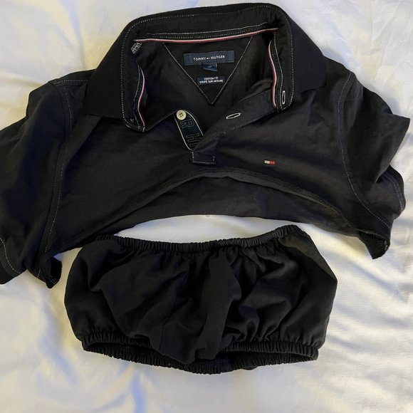 NWT Urban Renewal Remade Super Cropped Polo & Tube Top Set SMALL - Picture 4 of 4